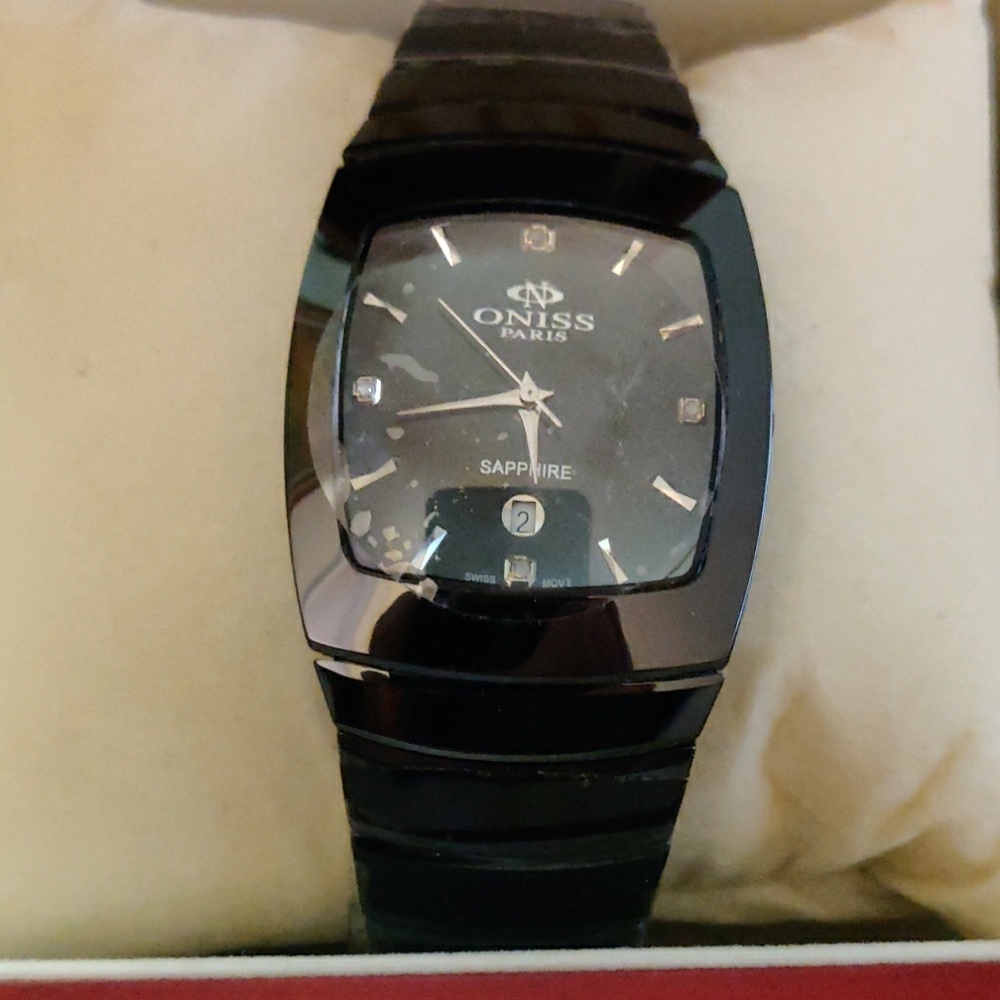 Adee Kaye Ceramic Men's Watch